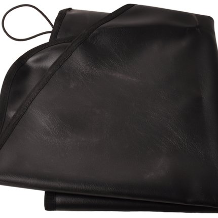 Cantonal Schwarze Deichselabdeckung 87x55 cm – PU-Material – inklusive Gummizug