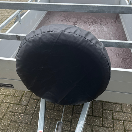 Cantonal Schwarze Reserveradabdeckung - 13 Zoll - Ø58x21 cm