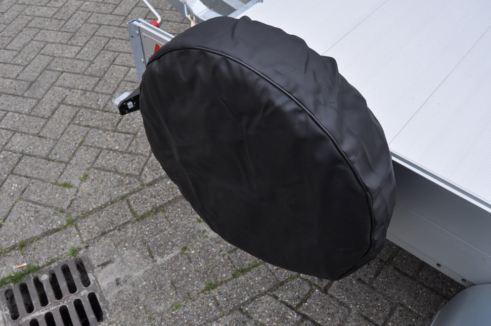 Cantonal Schwarze Reserveradabdeckung - 14/15 Zoll - Ø65x21 cm