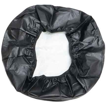 Cantonal Schwarze Reserveradabdeckung - 14/15 Zoll - Ø65x21 cm
