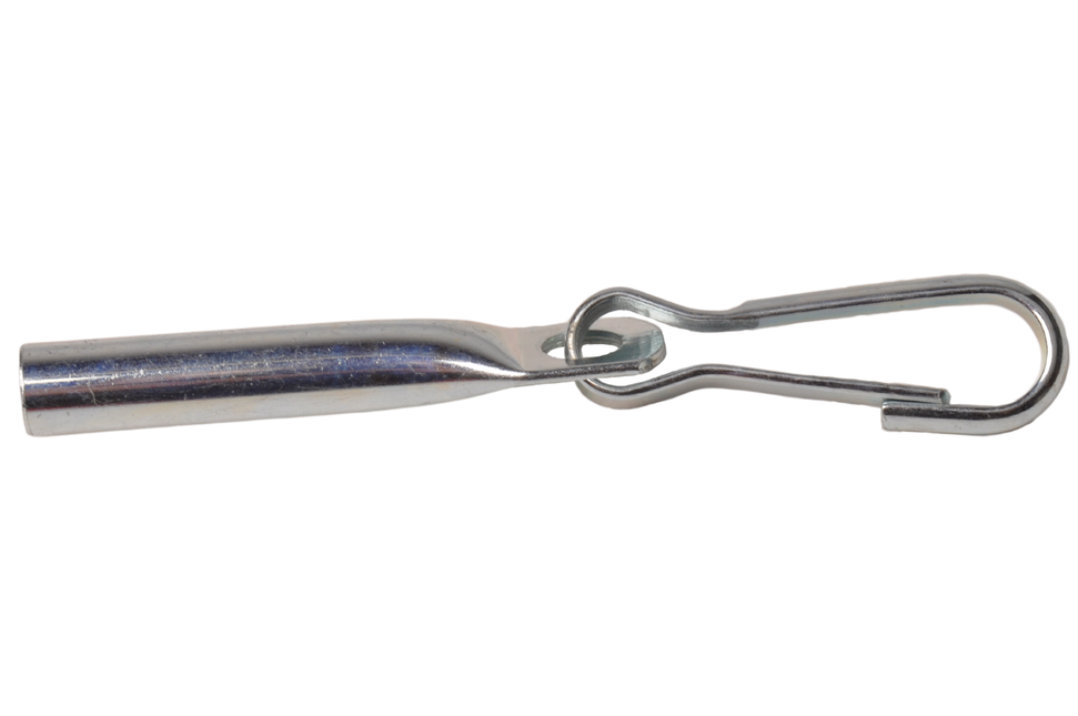 Cantonal Seilende mit Haken für Seil und Schnüre (8 mm) - 4 Stück