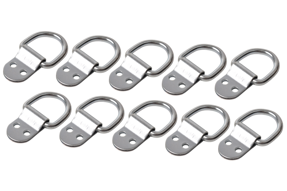 Cantonal Set mit 10 Zurrpunkt / Zurröse - 70 x 26 mm - Ösendurchmesser 26 mm