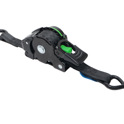 Cantonal Set mit 2 automatisch Spanngurte - 300x2,5 cm - 600 kg - S-Haken - wasserdicht