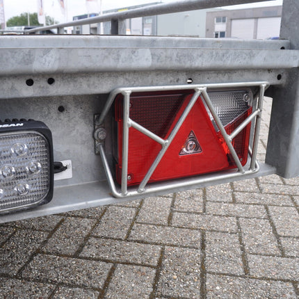 Cantonal Set von 2 Anhänger-Rücklicht-Schutzgittern mit freiem Dreieck - geeignet für Multipoint-Beleuchtung