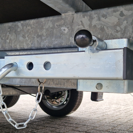 Cantonal Set von 2 kippbaren Stützfüßen - verstellbar und klappbar - geeignet für Eduard-Anhänger