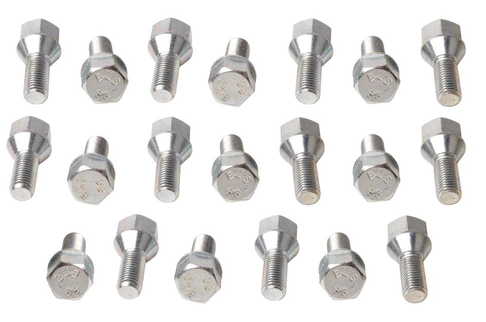 Cantonal Set von 20 Stück - Radschraube - kegelrund - M12x1,5