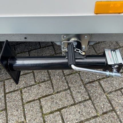 Cantonal Set von zwei kippbaren und ausdrehbaren Stützfüßen - 43-73 cm - 1000 kg - inklusive Flansch