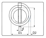 Cantonal Sicherungsstift 11 mm