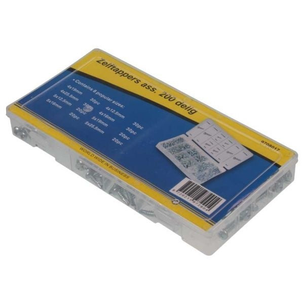 Cantonal Sortiment Schneidschrauben 200 Stück