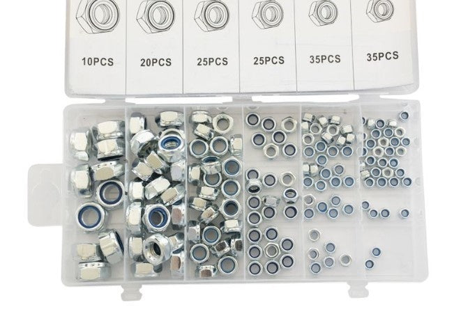 Cantonal Sortiment selbstsichernde Muttern 150-teilig