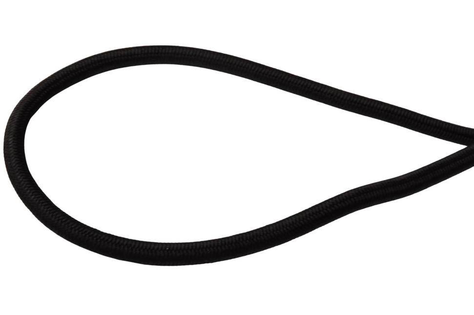 Cantonal Spanngummi mit Haken (schwarz) 155 mm