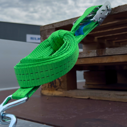 Cantonal Spanngurt - 600x3,5 cm - grün - Bruchlast 2000 kg