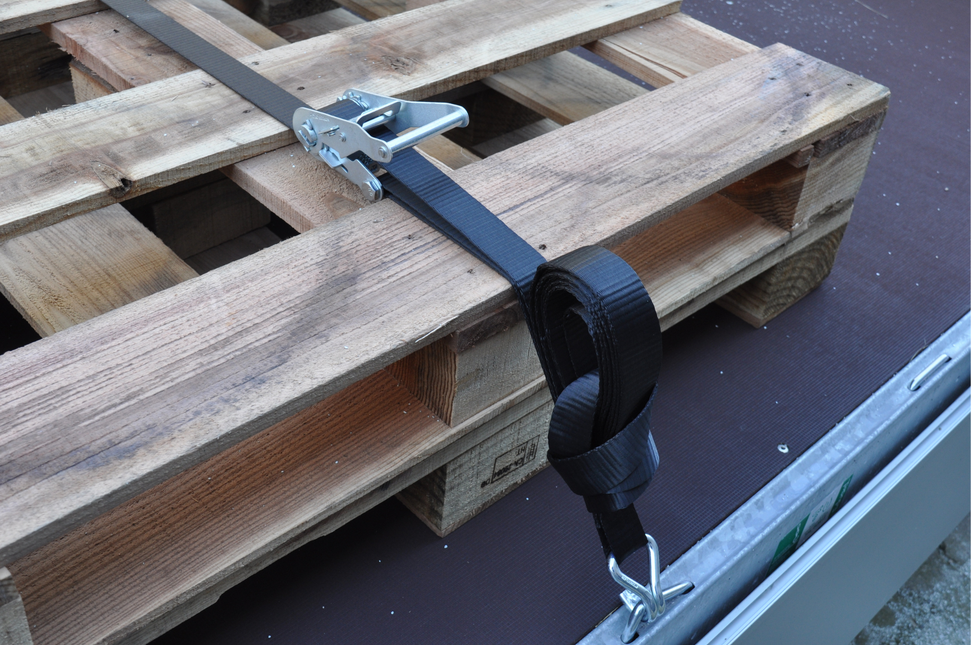 Cantonal Spanngurt - 600x3,5 cm - schwarz - Bruchlast 3000 kg