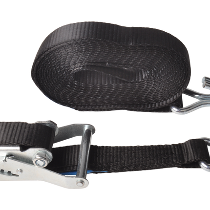 Cantonal Spanngurt - 600x3,5 cm - schwarz - Bruchlast 3000 kg