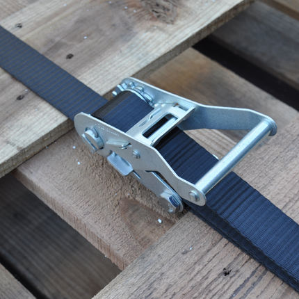 Cantonal Spanngurt - 600x3,5 cm - schwarz - Bruchlast 3000 kg