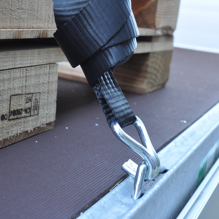 Cantonal Spanngurt - 600x3,5 cm - schwarz - Bruchlast 3000 kg