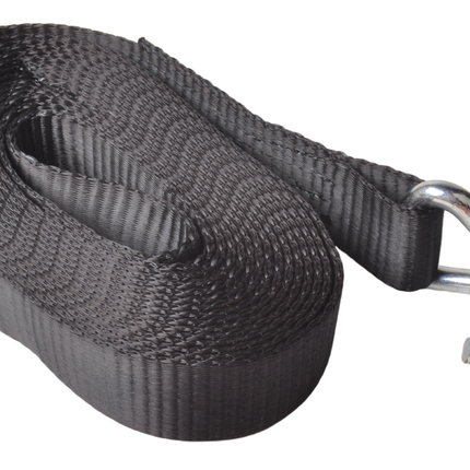 Cantonal Spanngurt - 600x3,5 cm - schwarz - Bruchlast 3000 kg