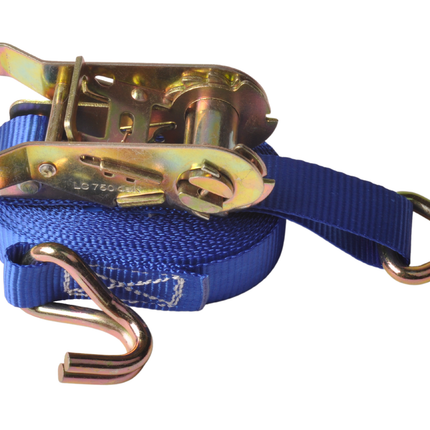 Cantonal Spanngurte blau 500x2,5 cm (1500 kg) - Satz von 2 Stück