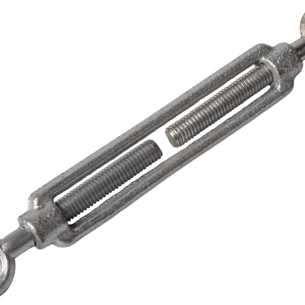 Cantonal Spannschloss aus verzinktem Stahl mit Stahldraht M8 - ausgedreht 230 mm - eingedreht 150 mm