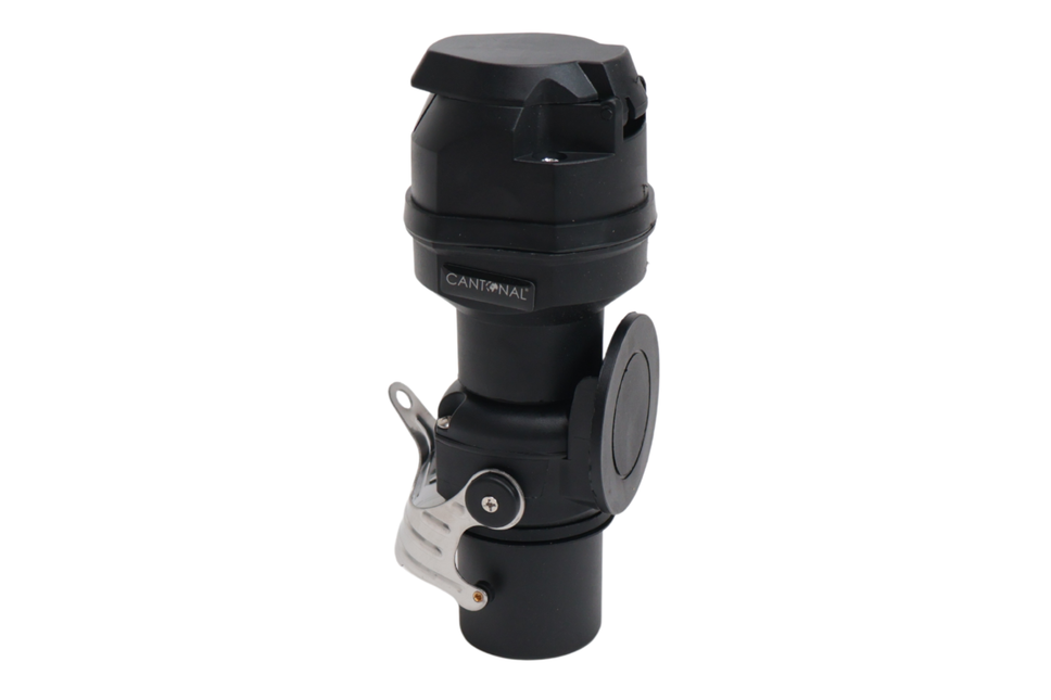 Cantonal Spannungsreduzierer von 24 auf 12 Volt - 15-polige N-Buchse auf 7-polige Buchse