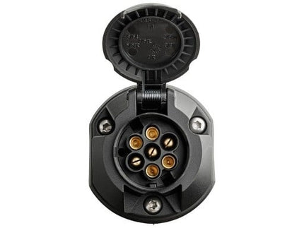 Cantonal Spannungswandler - 24 > 12 Volt - 7-polige Steckdose