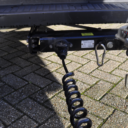 Cantonal Spiralförmiges Verlängerungskabel, 8-adrig, mit 13-poligem Stecker und 13-poligem Gegenstecker - 80 bis 175 cm