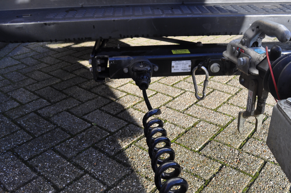 Cantonal Spiralförmiges Verlängerungskabel, 8-adrig, mit 13-poligem Stecker und 13-poligem Gegenstecker - 80 bis 175 cm