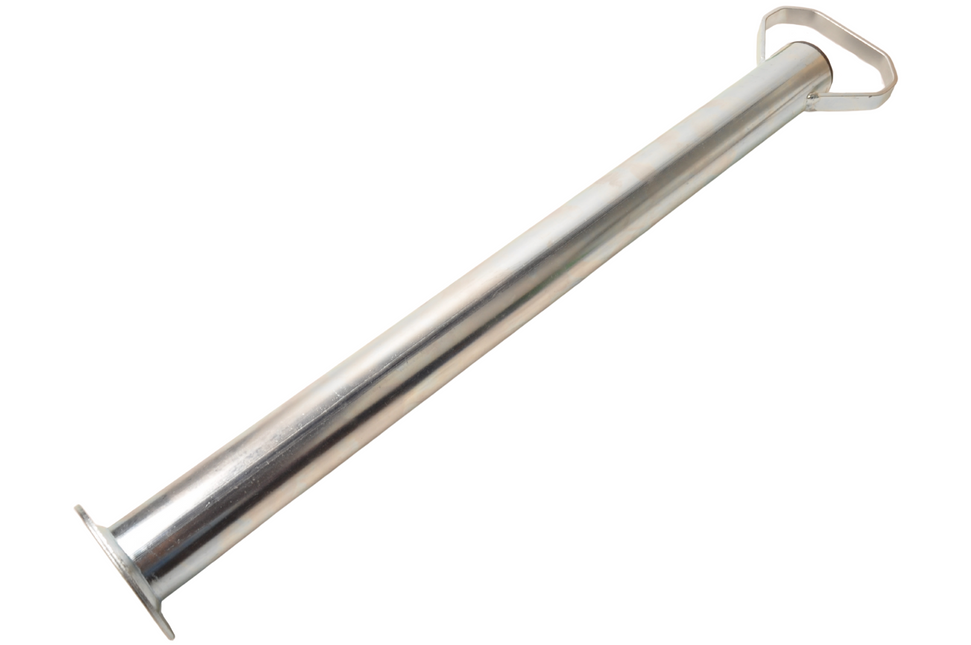 Cantonal Stahl-Stützfuß mit Griff - 600 mm hoch - 48 mm Rohrdurchmesser