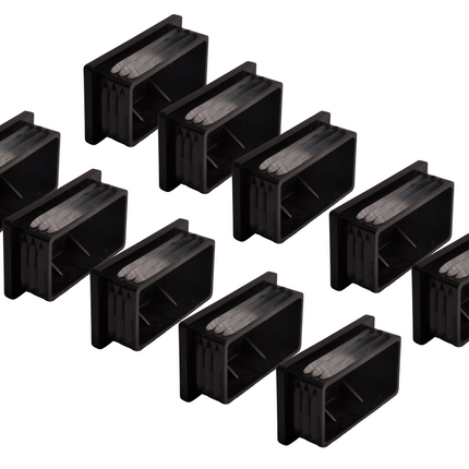 Cantonal Steckbare Kappe 70x40 mm - 10 Stück