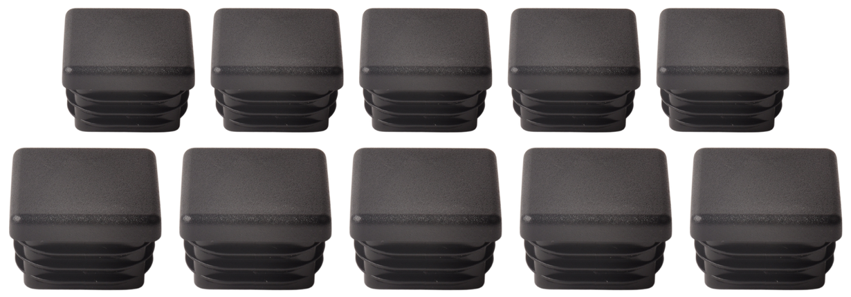 Cantonal Steckbare Kappe viereckig 30x30 mm - 10 Stück