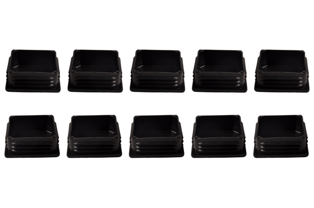 Cantonal Steckbare Kappe viereckig 60x60 mm - 10 Stück