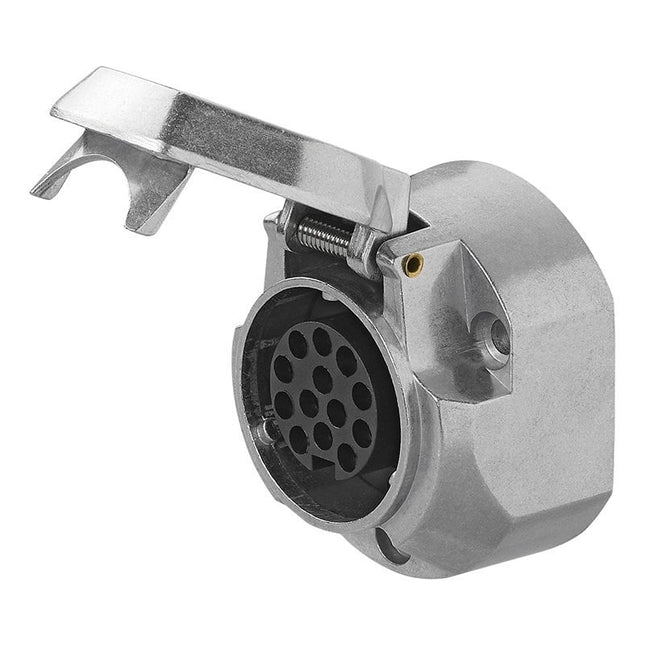 Cantonal Steckdose 13-polig - Metall - Typ Jaeger