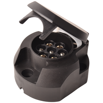 Cantonal Steckdose 7-polig PVC