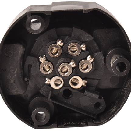 Cantonal Steckdose 7-polig PVC