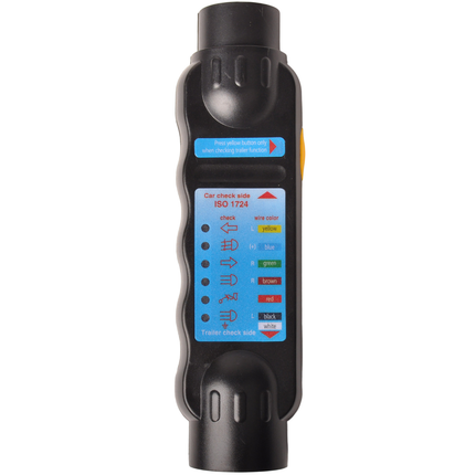 Cantonal Steckdose Tester 7/13 Pole mit 2 Adaptern