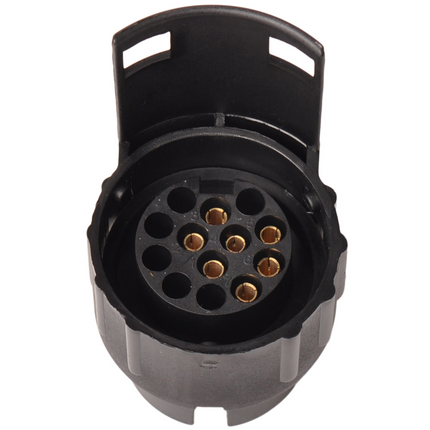 Cantonal Steckdose Tester 7/13 Pole mit 2 Adaptern