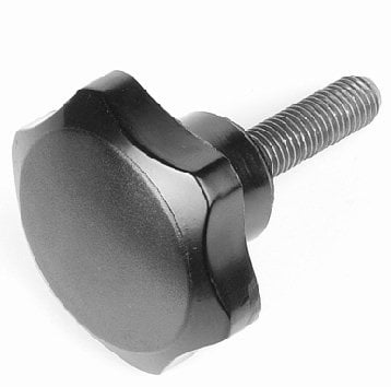 Cantonal Sterngriff Bakelit 60 mm (M12x30 mm)