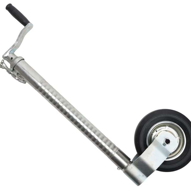 Cantonal Stützrad - 48 mm - gerippt - 250 kg maximale Tragfähigkeit - Stahlfelge - geeignet für IFor Williams