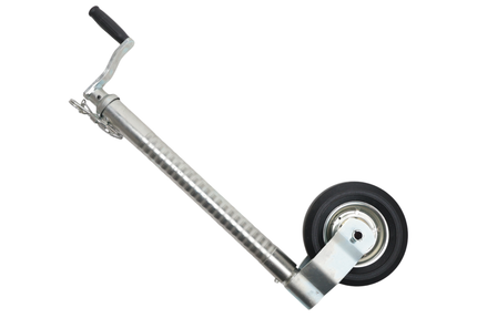 Cantonal Stützrad - 48 mm - gerippt - 250 kg maximale Tragfähigkeit - Stahlfelge - geeignet für IFor Williams