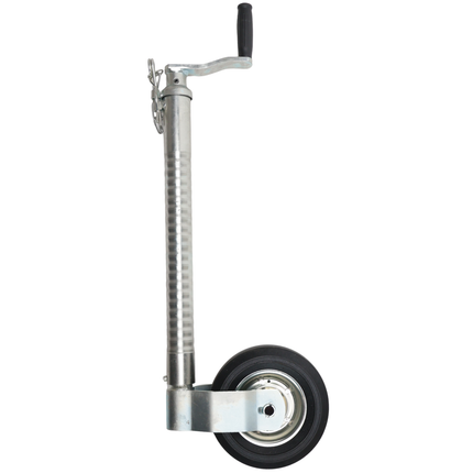 Cantonal Stützrad - 48 mm - gerippt - 250 kg maximale Tragfähigkeit - Stahlfelge - geeignet für IFor Williams