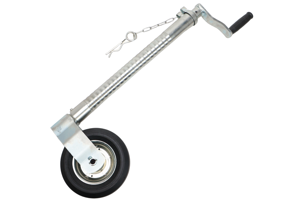 Cantonal Stützrad - 48 mm - gerippt - 250 kg maximale Tragfähigkeit - Stahlfelge - geeignet für IFor Williams