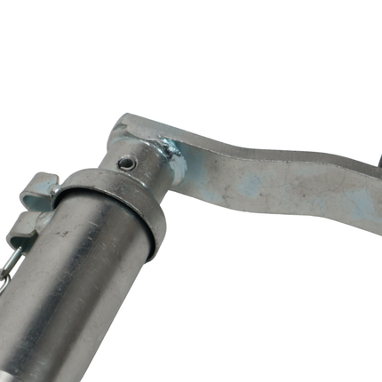 Cantonal Stützrad - 48 mm - gerippt - 250 kg maximale Tragfähigkeit - Stahlfelge - geeignet für IFor Williams