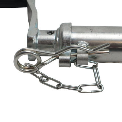 Cantonal Stützrad - 48 mm - gerippt - 250 kg maximale Tragfähigkeit - Stahlfelge - geeignet für IFor Williams