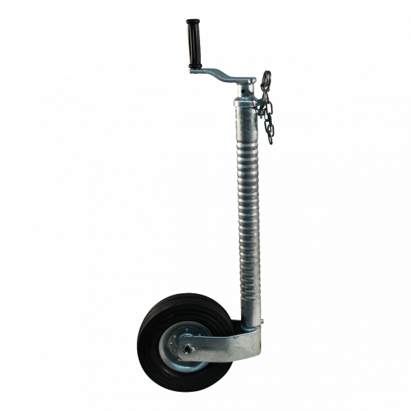 Cantonal Stützrad - 48 mm - gerippt - 350 kg maximale Tragfähigkeit - Stahlfelge - geeignet für IFor Williams