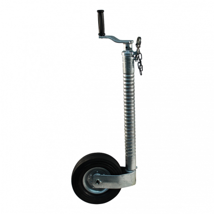 Cantonal Stützrad - 48 mm - gerippt - 350 kg maximale Tragfähigkeit - Stahlfelge - geeignet für IFor Williams
