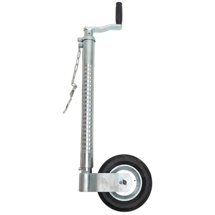 Cantonal Stützrad - 48 mm - gerippt - Tragfähigkeit: 150 kg - Stahlfelge