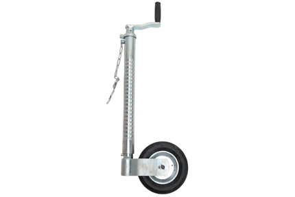 Cantonal Stützrad - 48 mm - gerippt - Tragfähigkeit: 150 kg - Stahlfelge