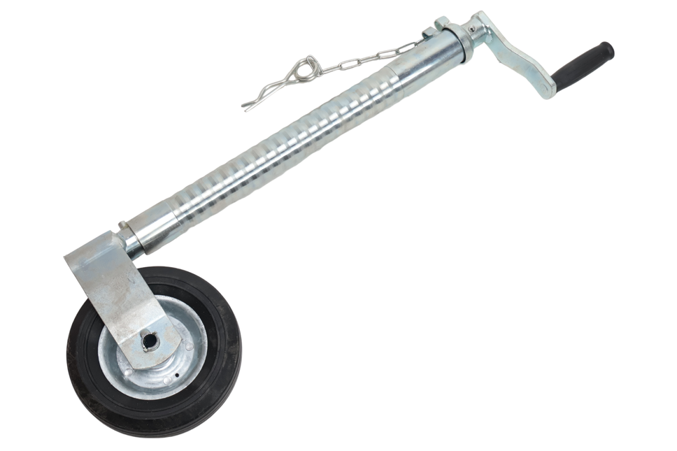 Cantonal Stützrad - 48 mm - gerippt - Tragfähigkeit: 150 kg - Stahlfelge