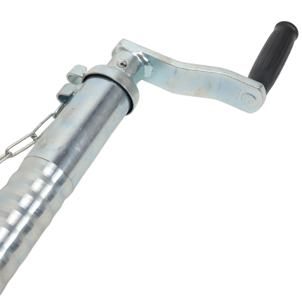 Cantonal Stützrad - 48 mm - gerippt - Tragfähigkeit: 150 kg - Stahlfelge
