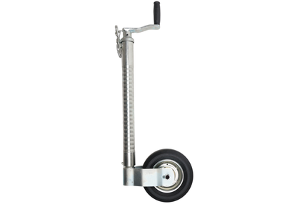 Cantonal Stützrad - 48 mm - gerippt - Tragfähigkeit: 250 kg - Stahlfelge - geeignet für IFor Williams